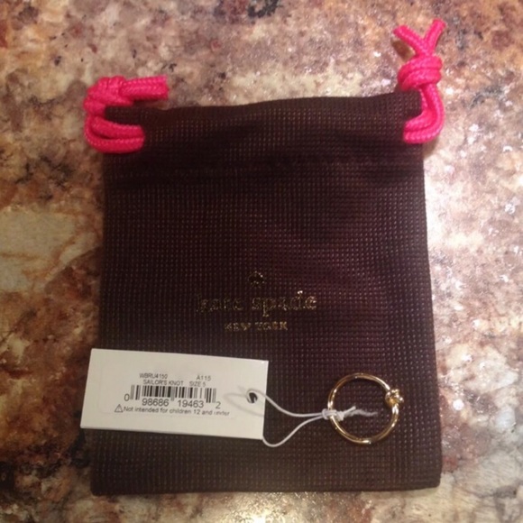 KATE SPADE • Sailor’s Knot Gold Ring - Picture 4 of 6